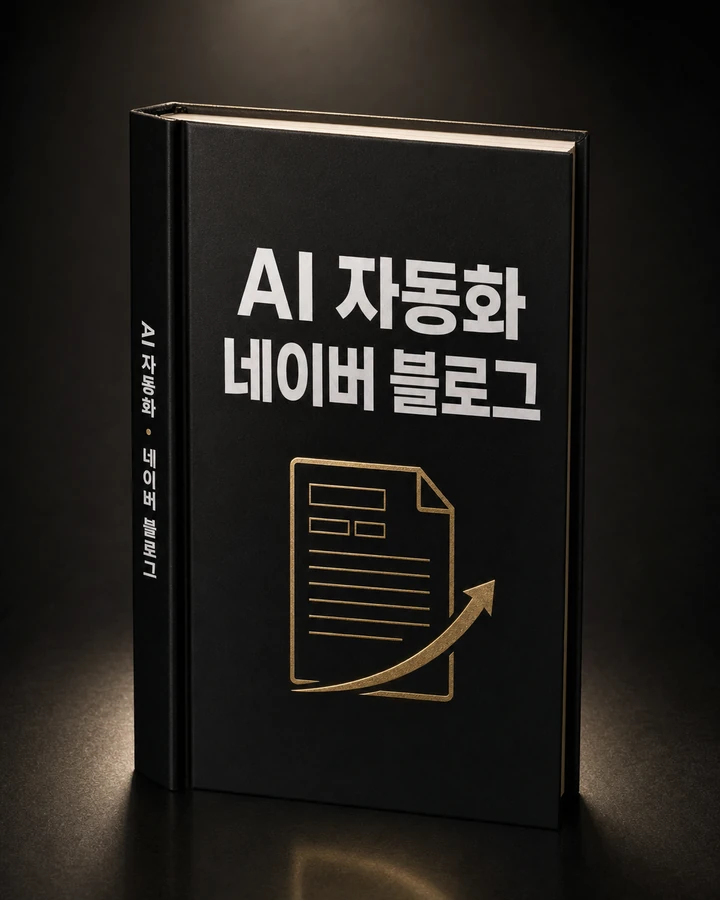 AI 자동화 · 네이버 블로그 표지
