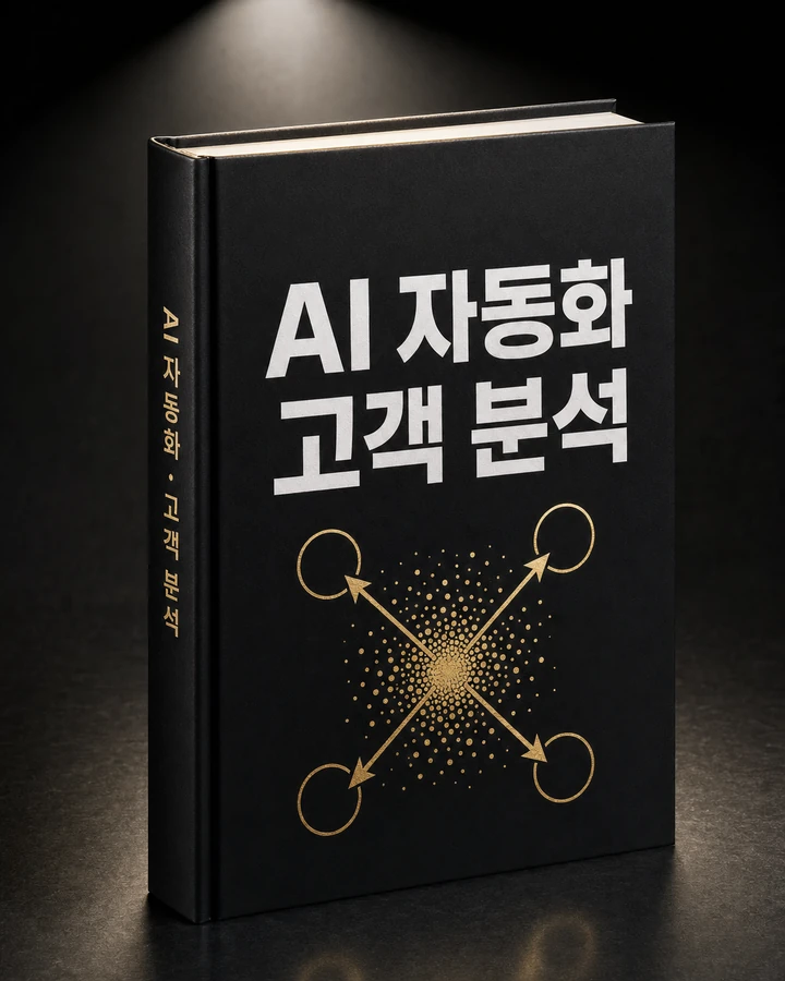AI 자동화 · 고객 분석 표지