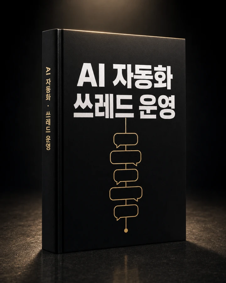 AI 자동화 · 쓰레드 운영 표지